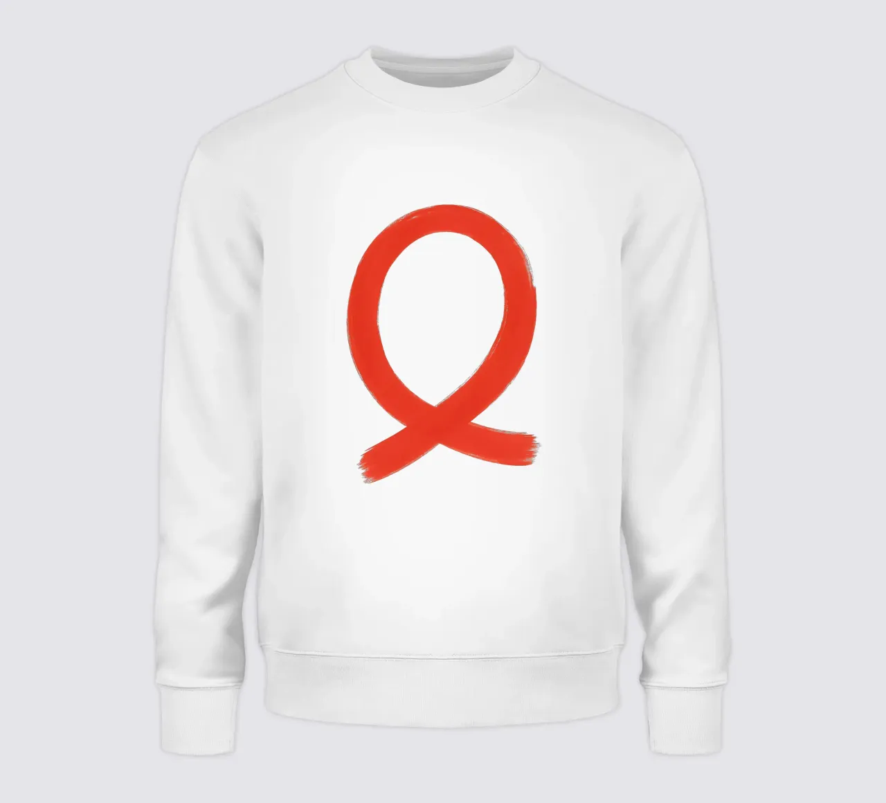 Gesture in Red felpa da SMPLE