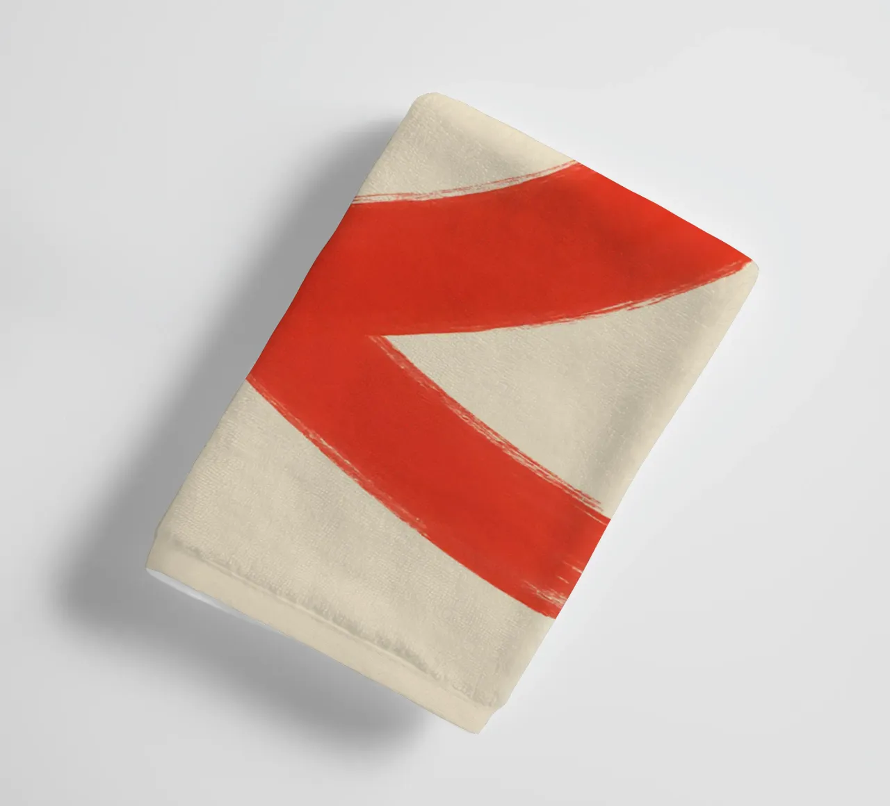 Gesture in Red asciugamano da bagno da SMPLE