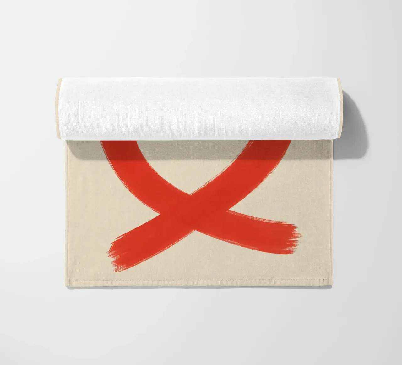 Gesture in Red telo mare da SMPLE