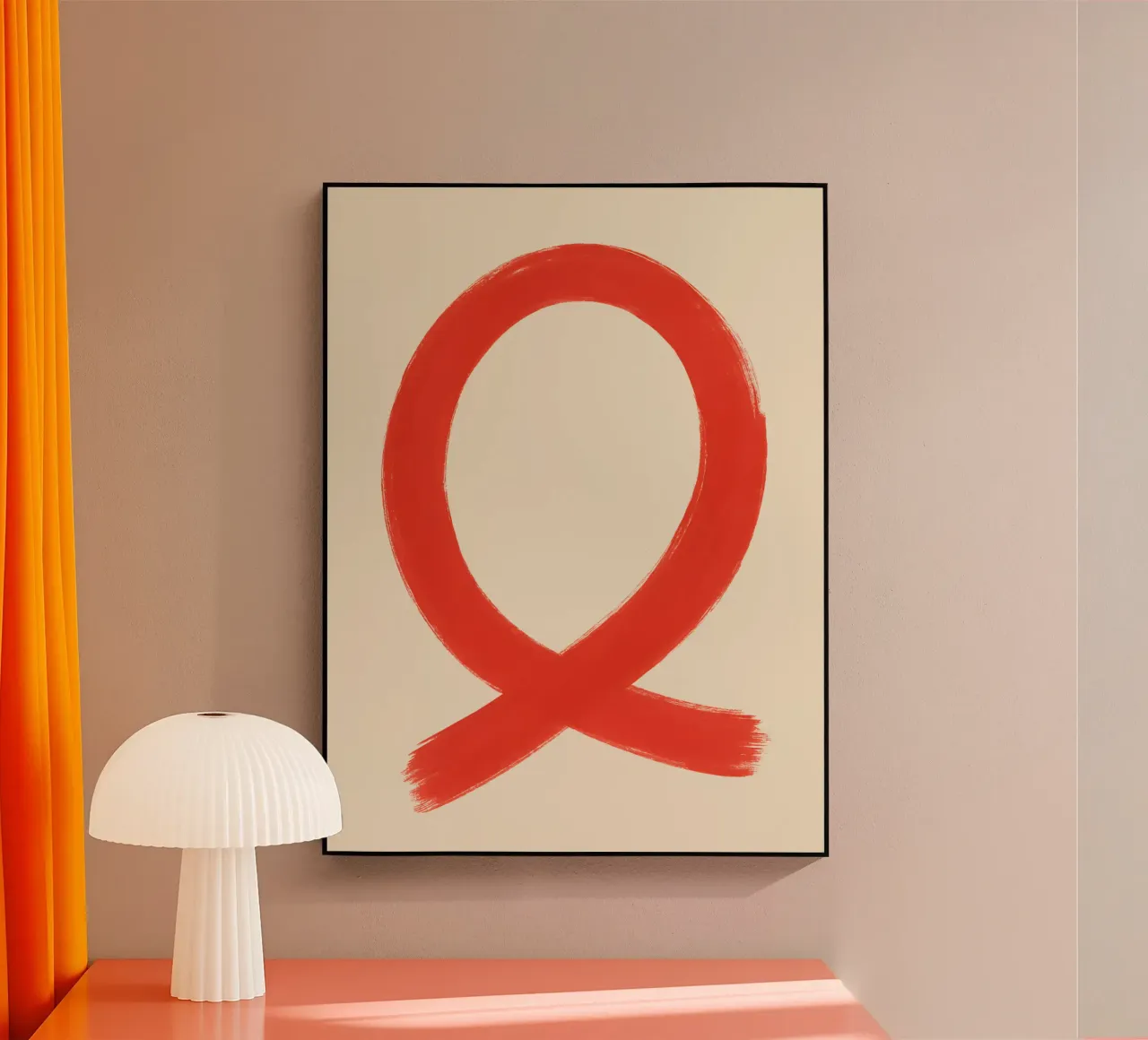 Gesture in Red plexiglass da SMPLE