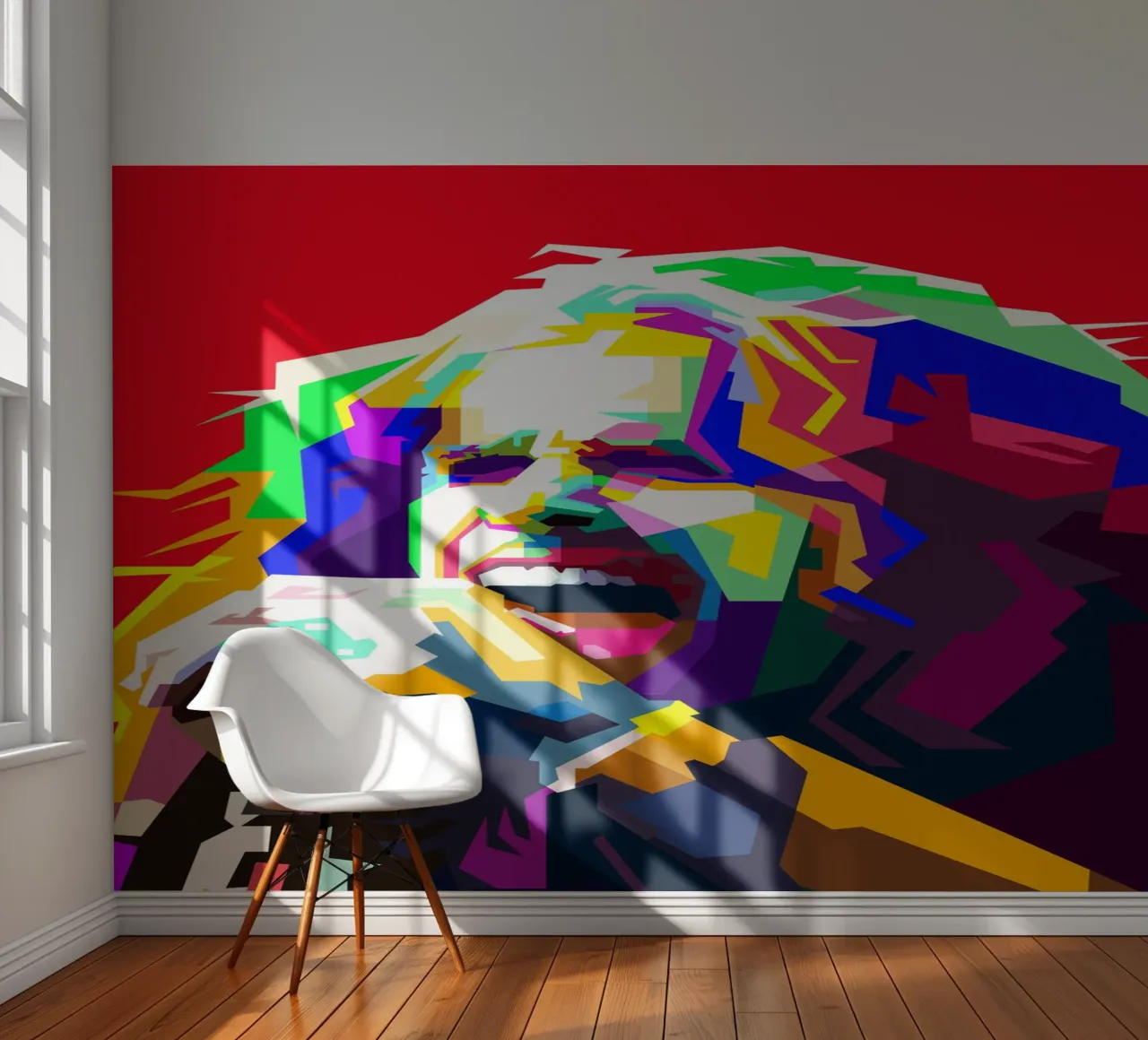 Steven Tyler Aerosmith Sänger Classic Rock WPAP Style Illust Fototapete von Artkreator