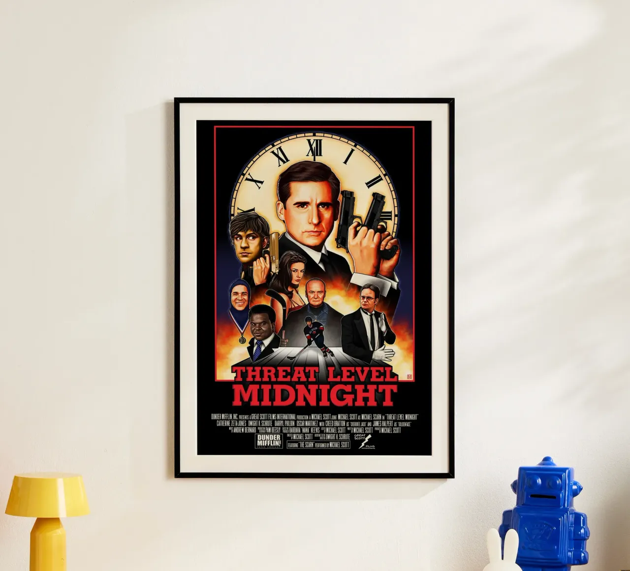 Threat Level Midnight carta hahnemühle da Attaboy Dsgn