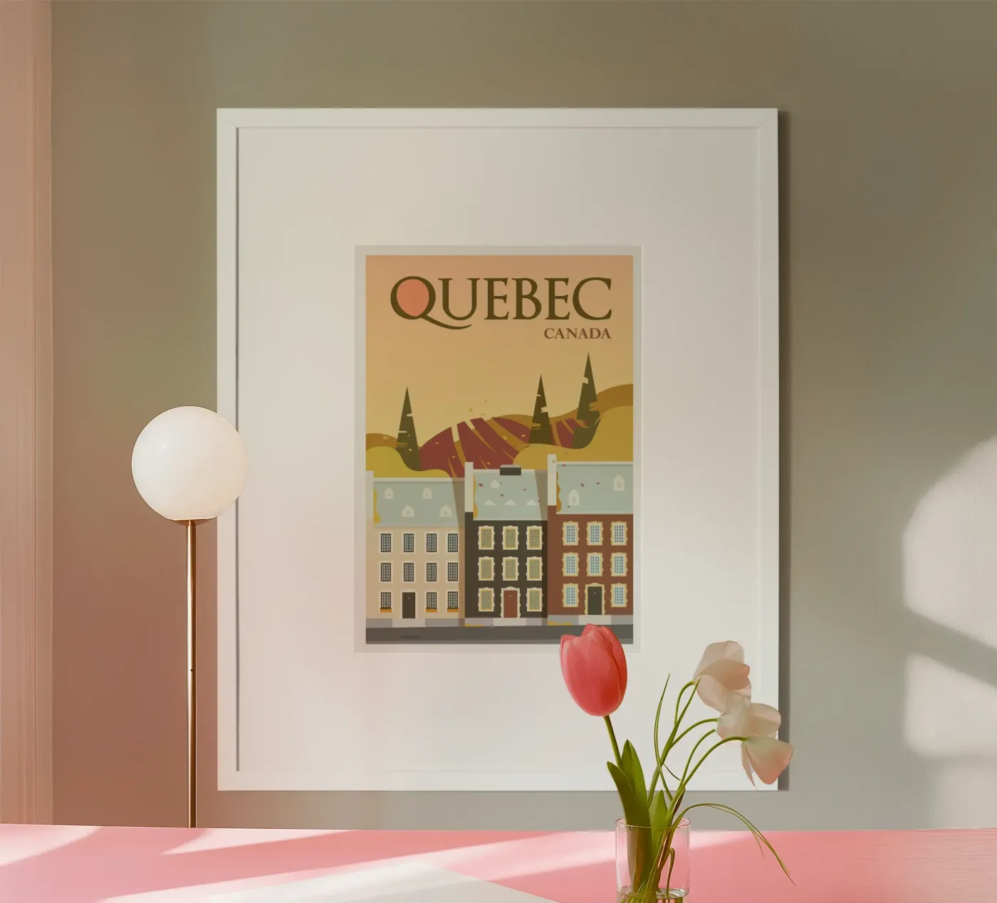 Quebec, Canada poster da Wanderlust Vibes