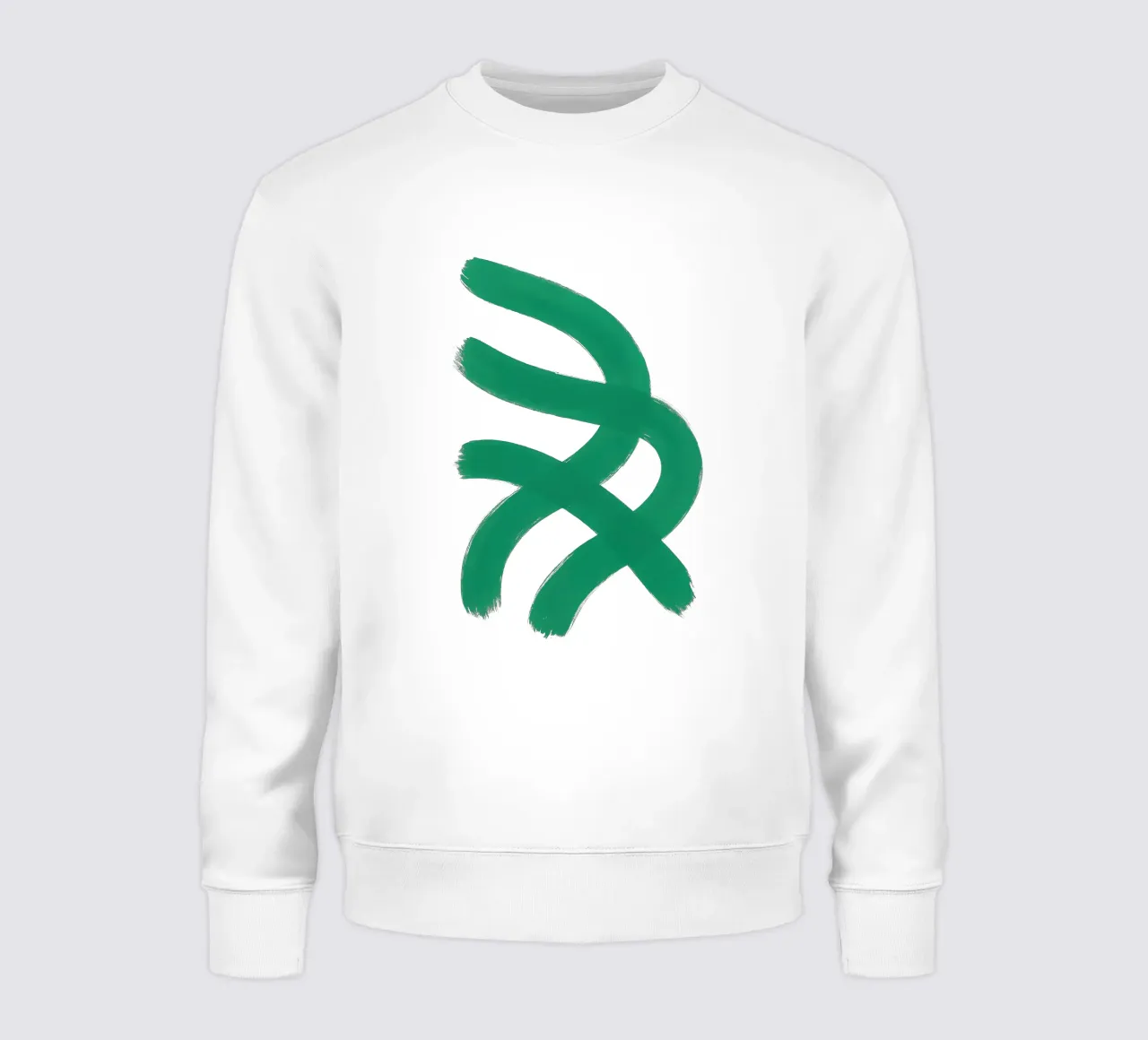 Green Motion sweatshirt by SMPLE