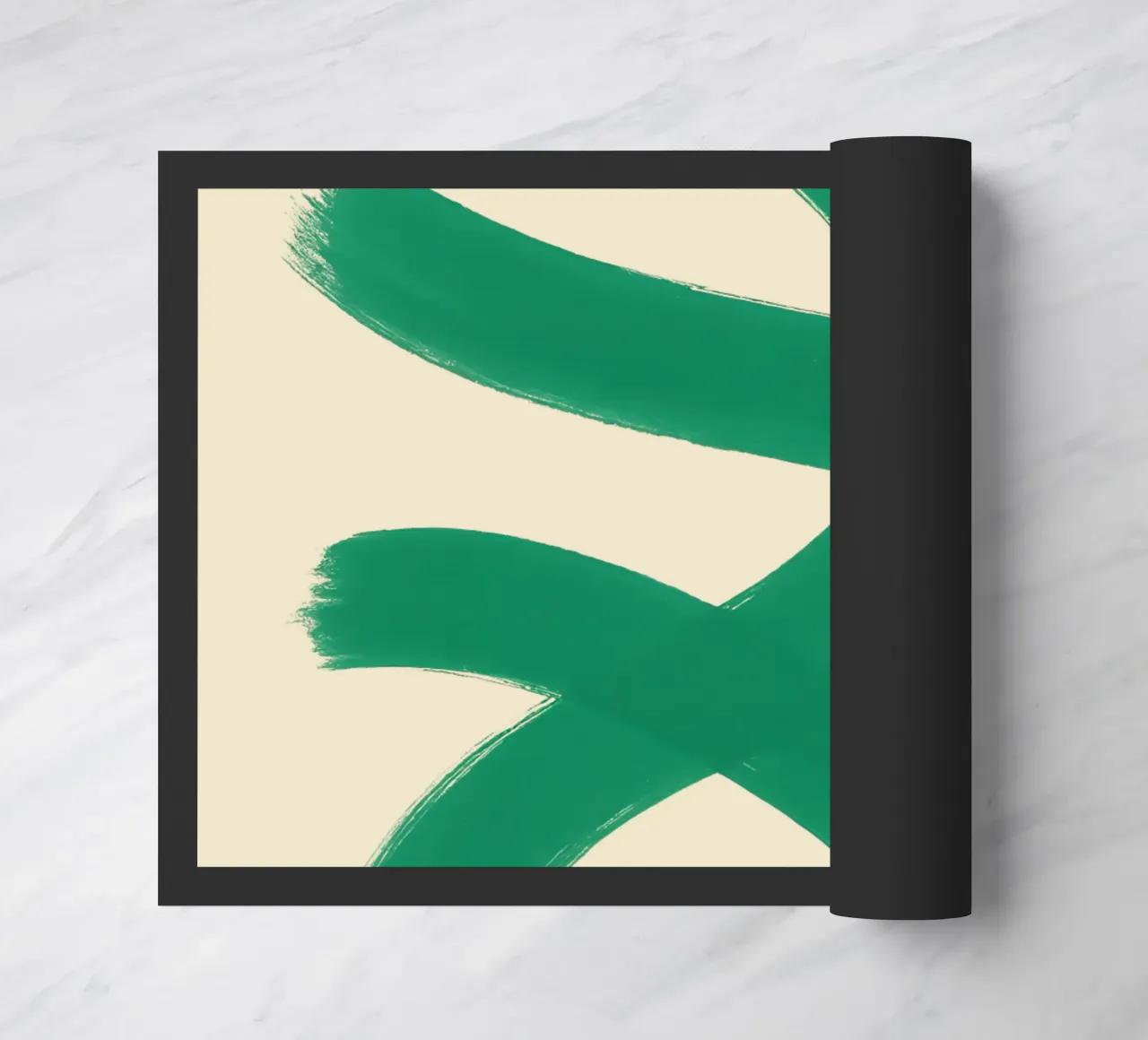 Green Motion doormat by SMPLE