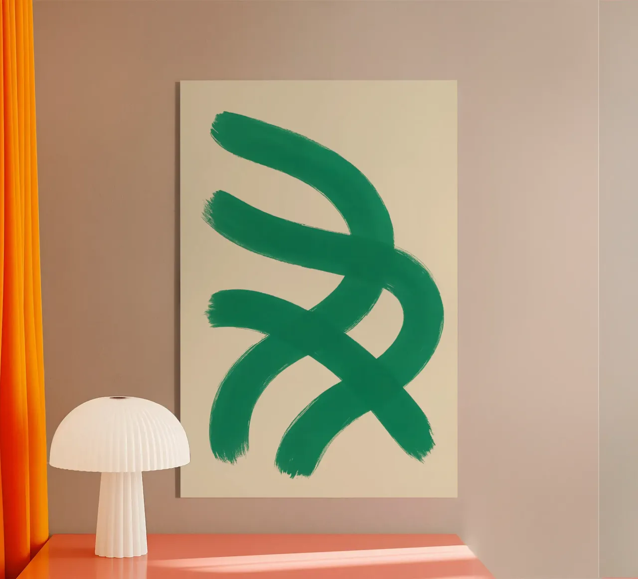 Movimento verde plexiglass da SMPLE