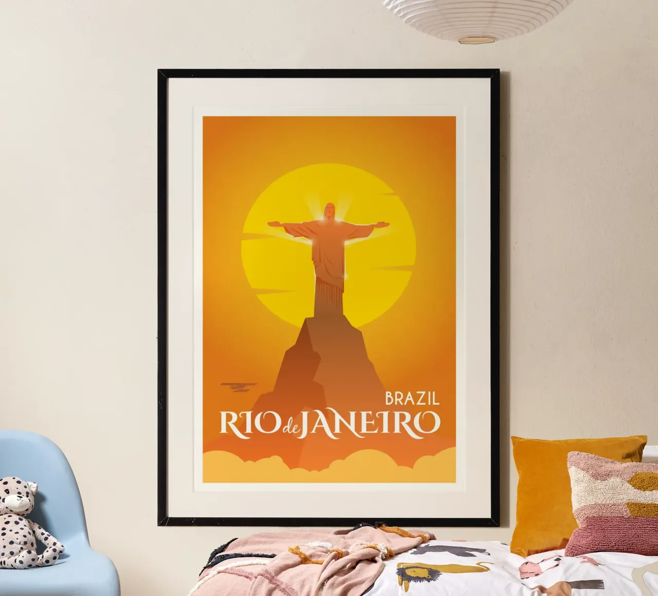 Rio de Janeiro, Brasile poster da Wanderlust Vibes