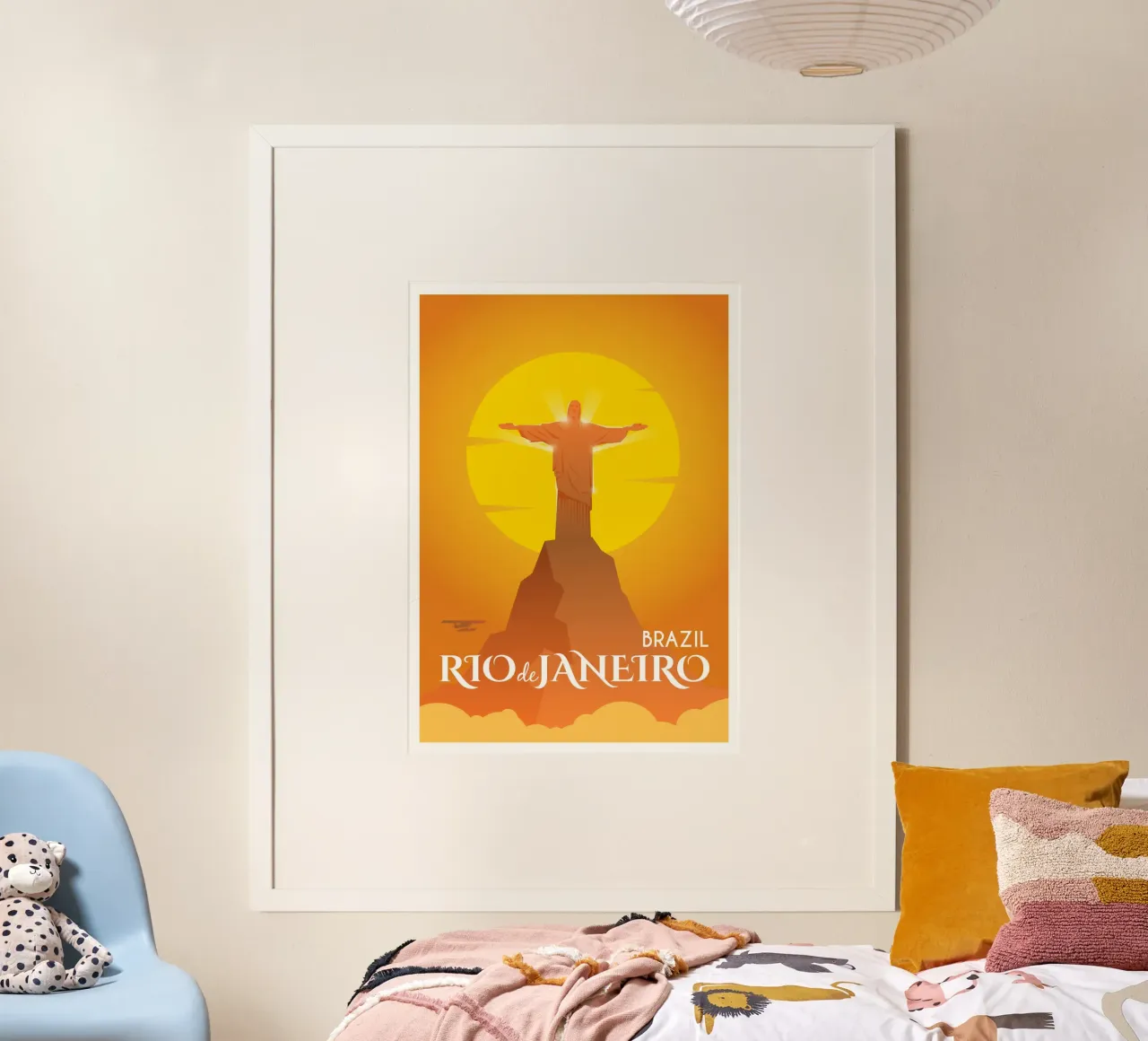Rio de Janeiro, Brasile poster da Wanderlust Vibes