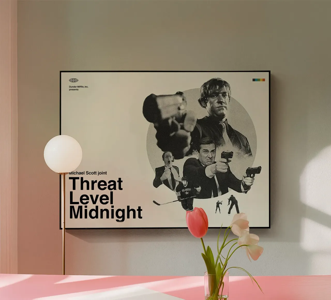 Threat Level Midnight plexiglass da Attaboy Dsgn