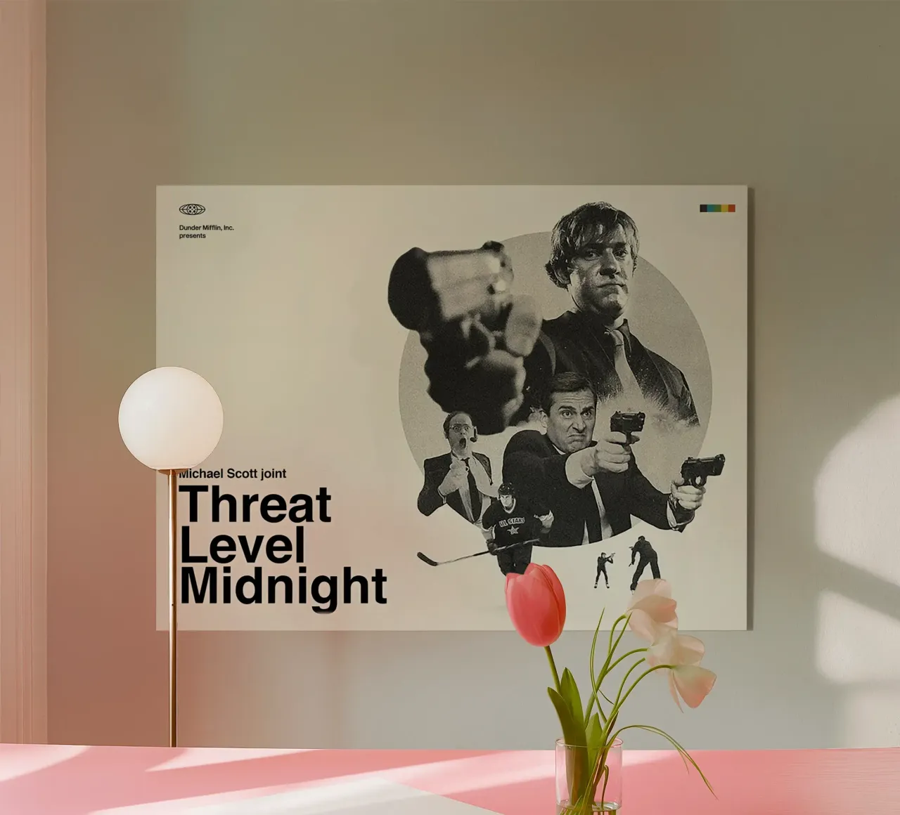 Threat Level Midnight plexiglass da Attaboy Dsgn