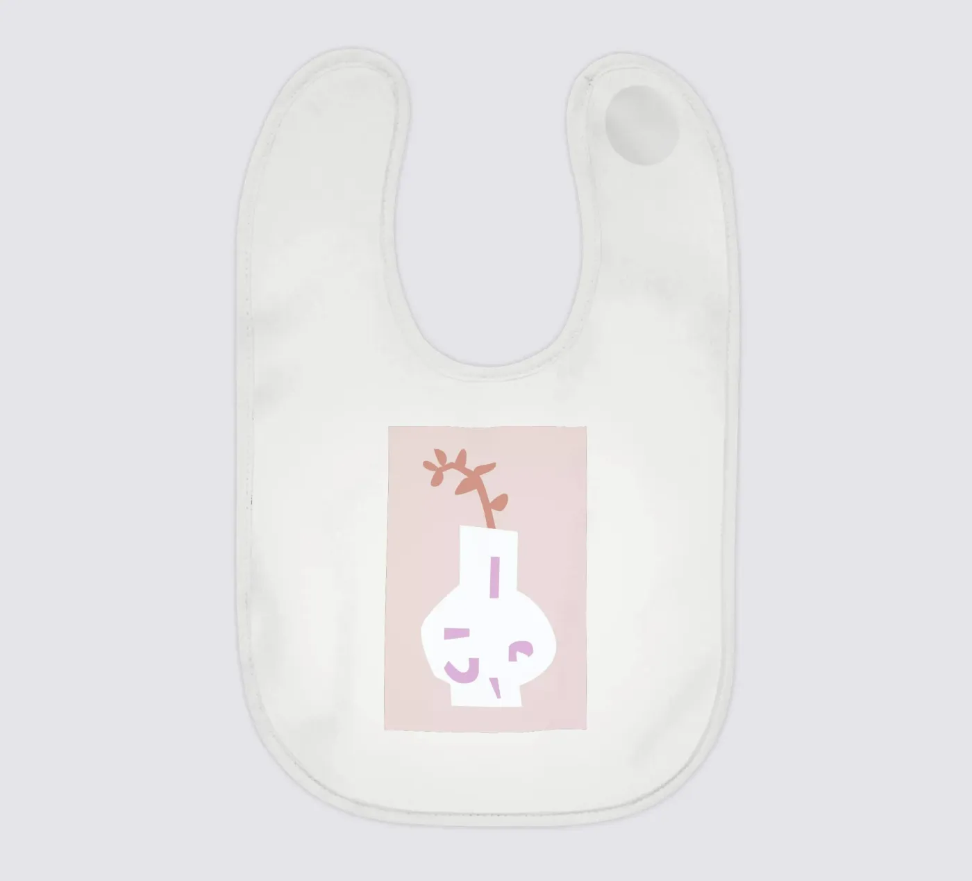 Blomma baby slabbetje van Helena Ravenne