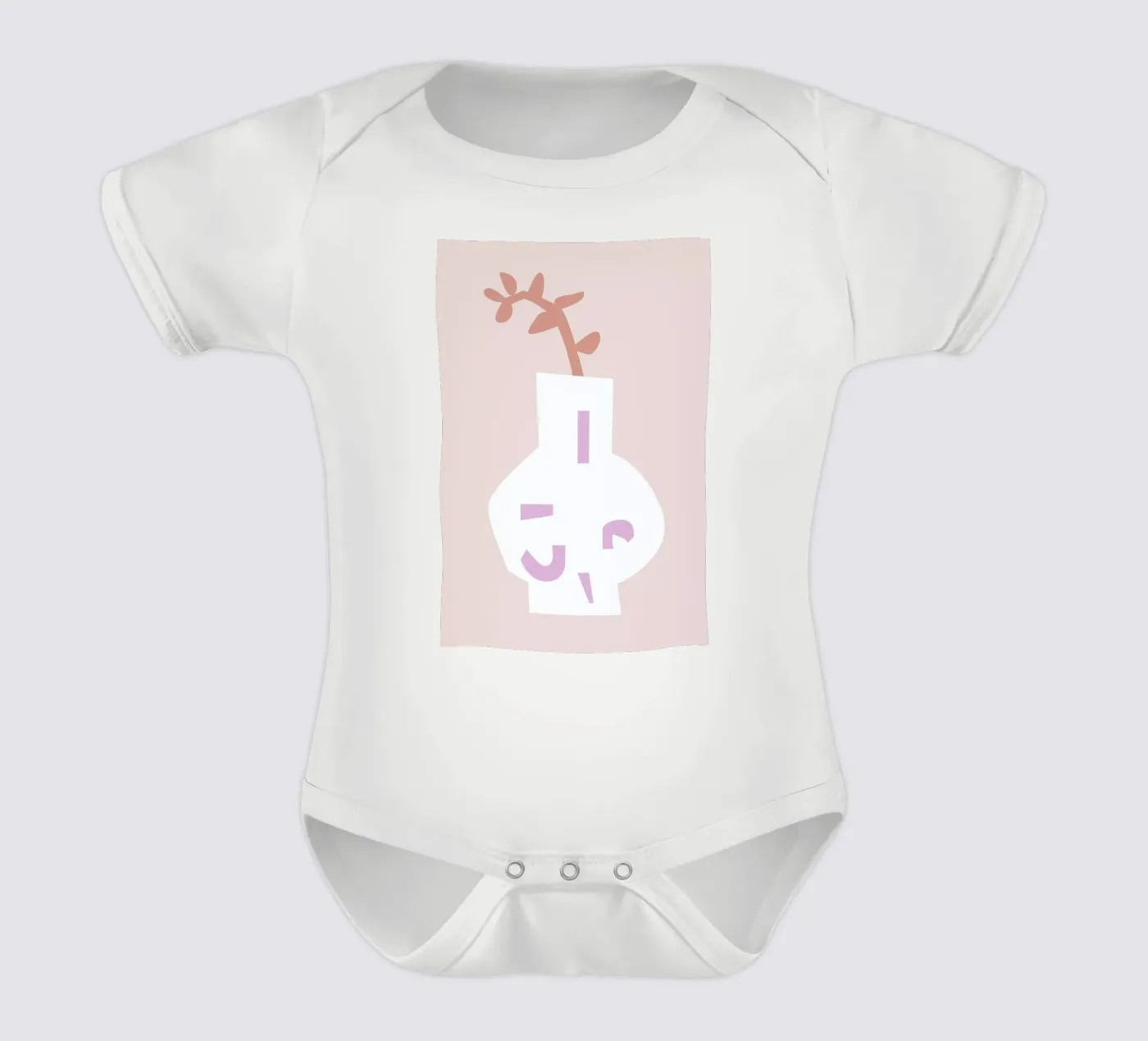 Blomma Kurzarm Babybody von Helena Ravenne