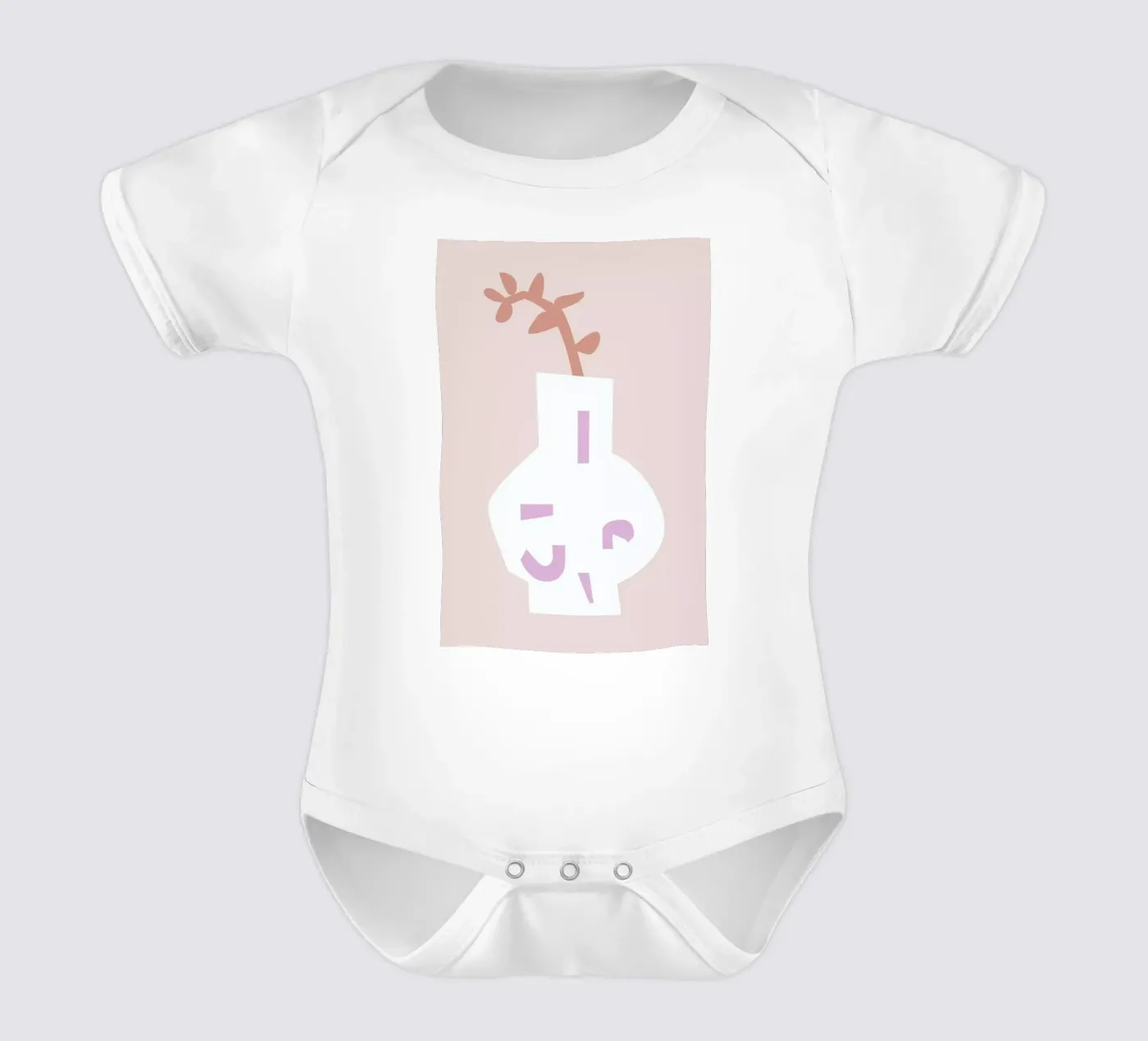 Blomma Kurzarm Babybody von Helena Ravenne