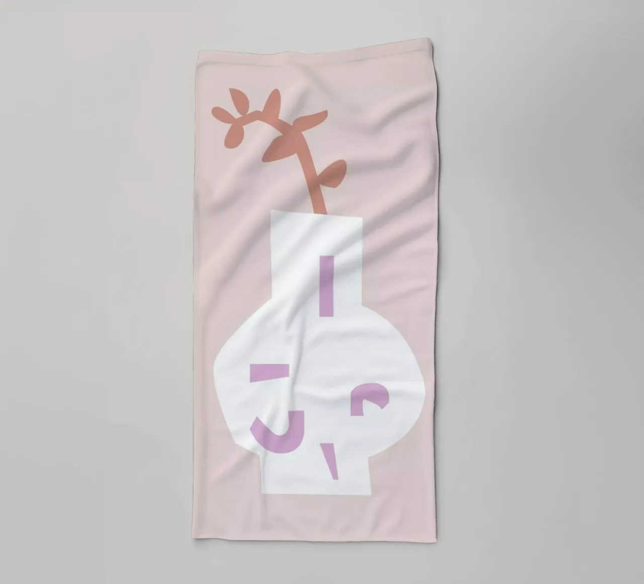 Blomma towel by Helena Ravenne