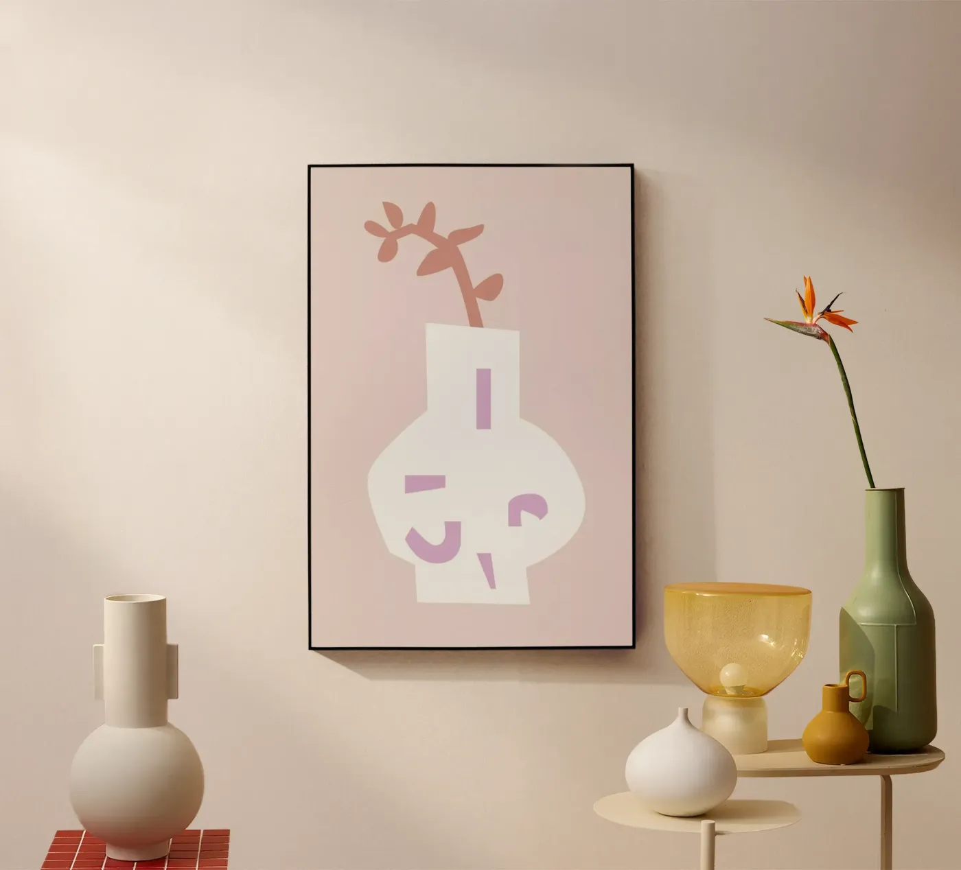 Blomma Acryl-Glas von Helena Ravenne
