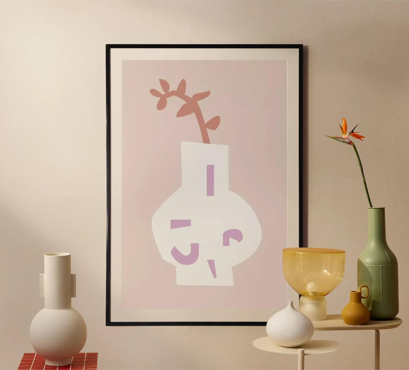 Blomma poster de Helena Ravenne