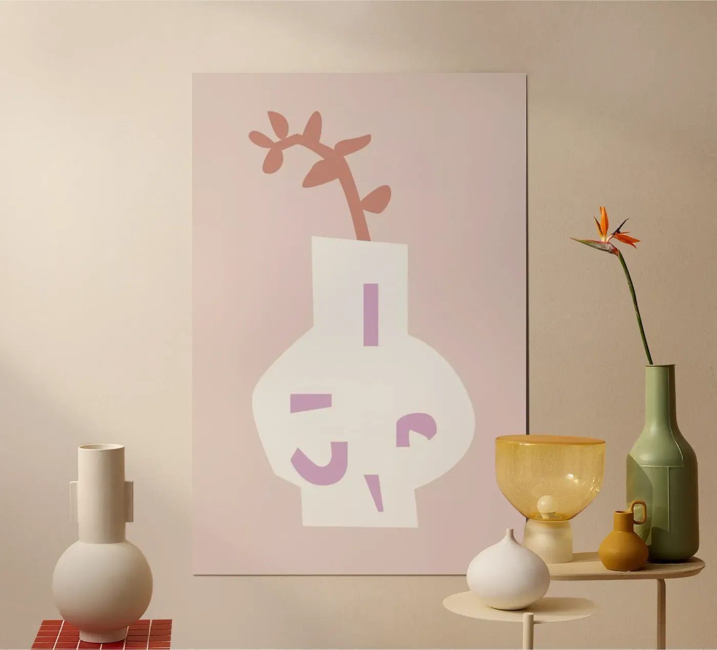 Blomma poster de Helena Ravenne