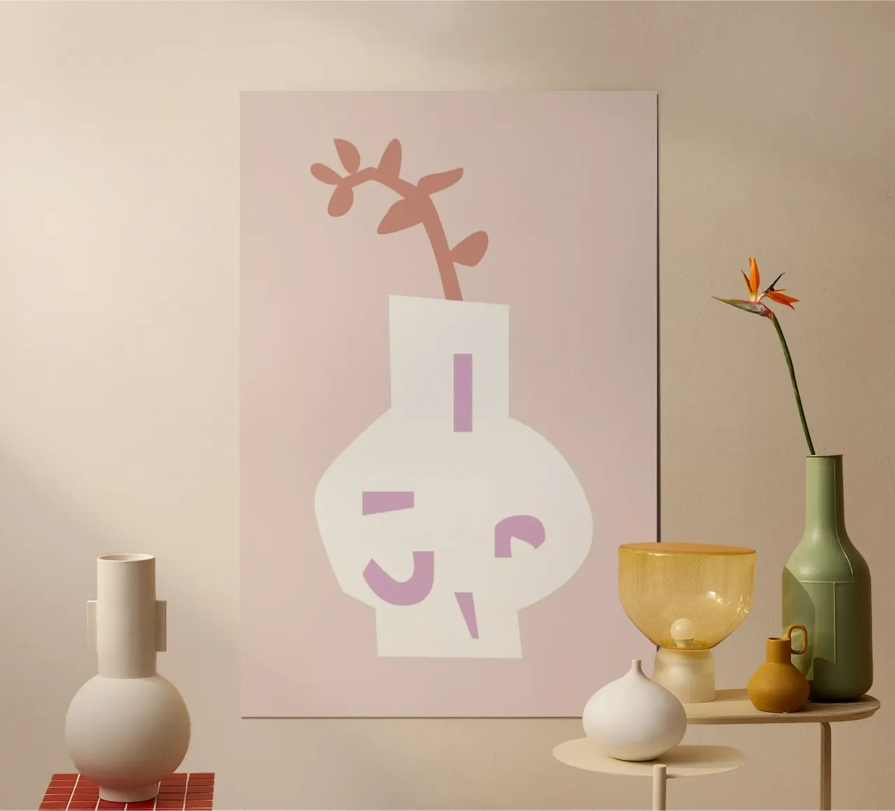 Blomma poster by Helena Ravenne