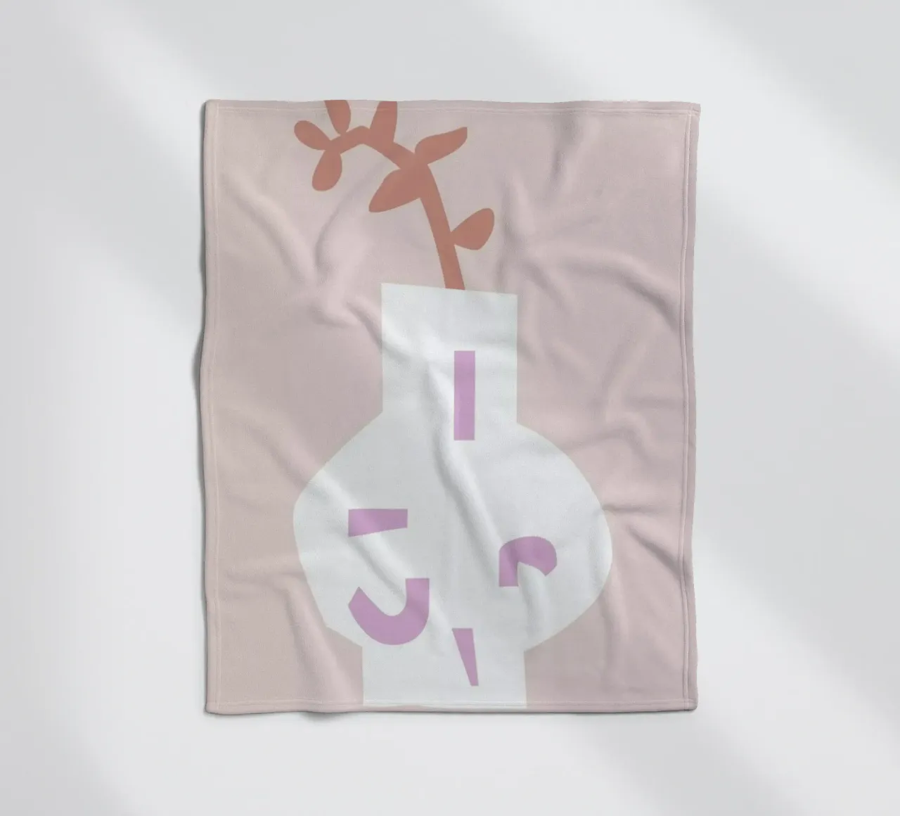 Blomma fleecedeken van Helena Ravenne