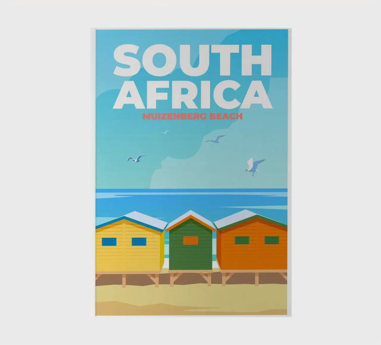 Spiaggia di Muizenberg, Sudafrica diario da Wanderlust Vibes