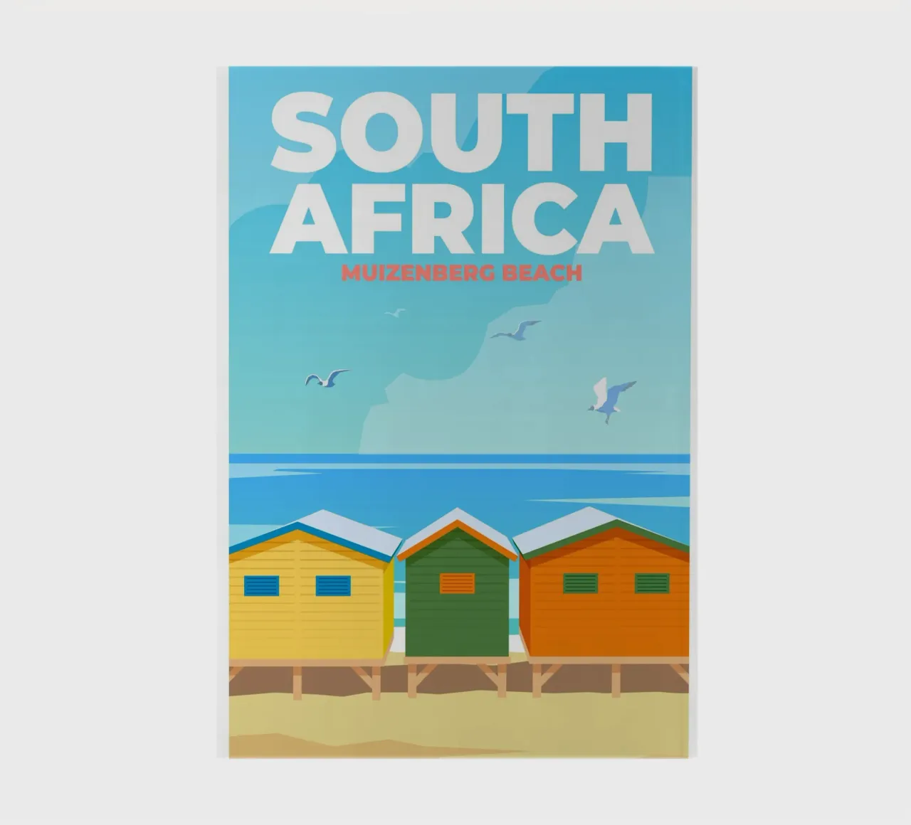 Spiaggia di Muizenberg, Sudafrica diario da Wanderlust Vibes