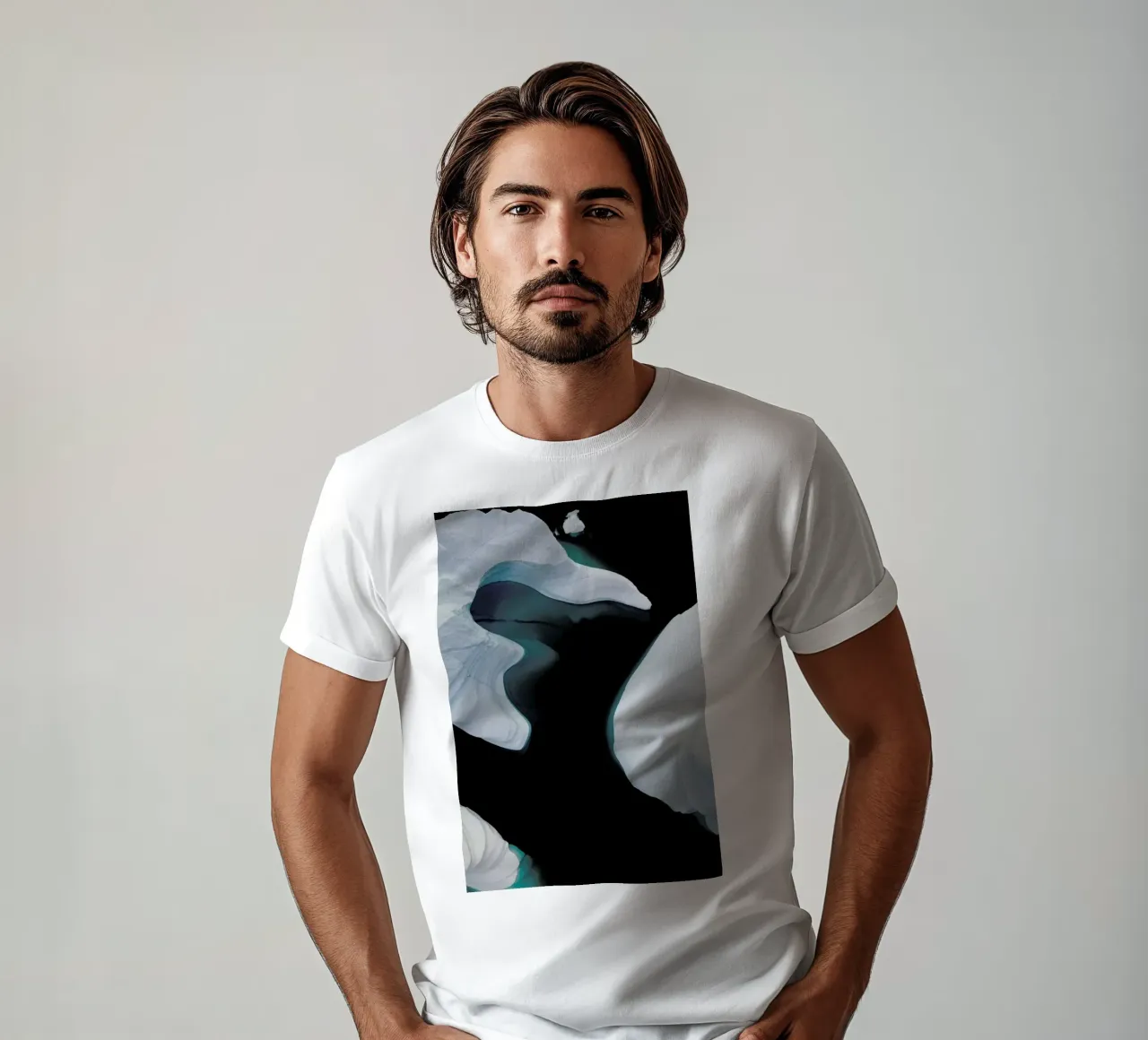 Abstract Ice Formation t-shirt da EyeEm Mobile GmbH