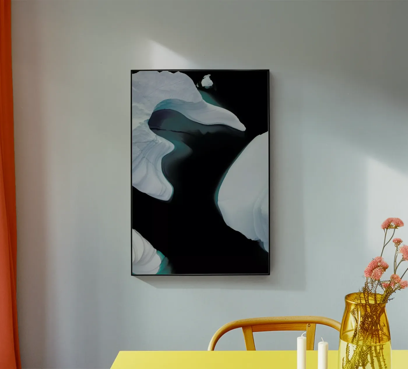 Abstract Ice Formation acryl van EyeEm Mobile GmbH