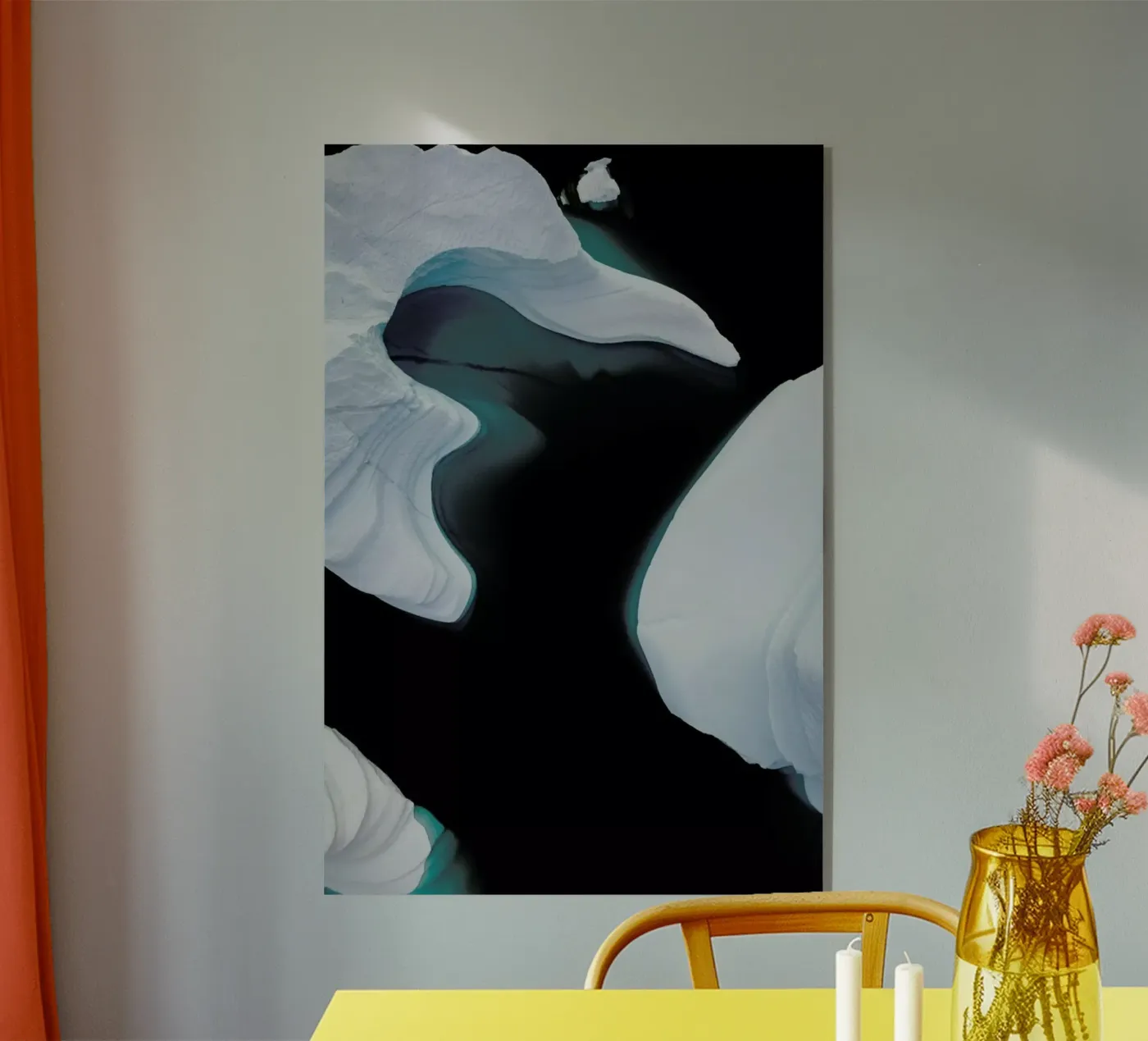 Abstract Ice Formation acryl van EyeEm Mobile GmbH