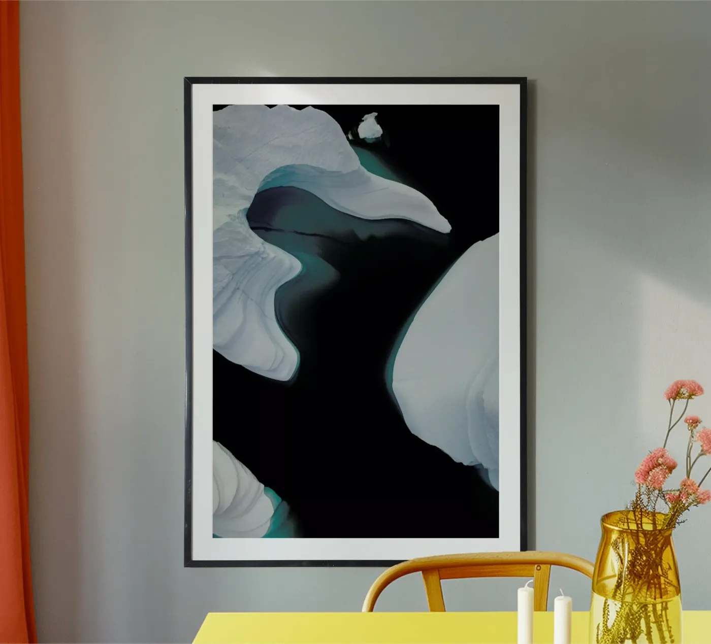 Abstract Ice Formation poster da EyeEm Mobile GmbH