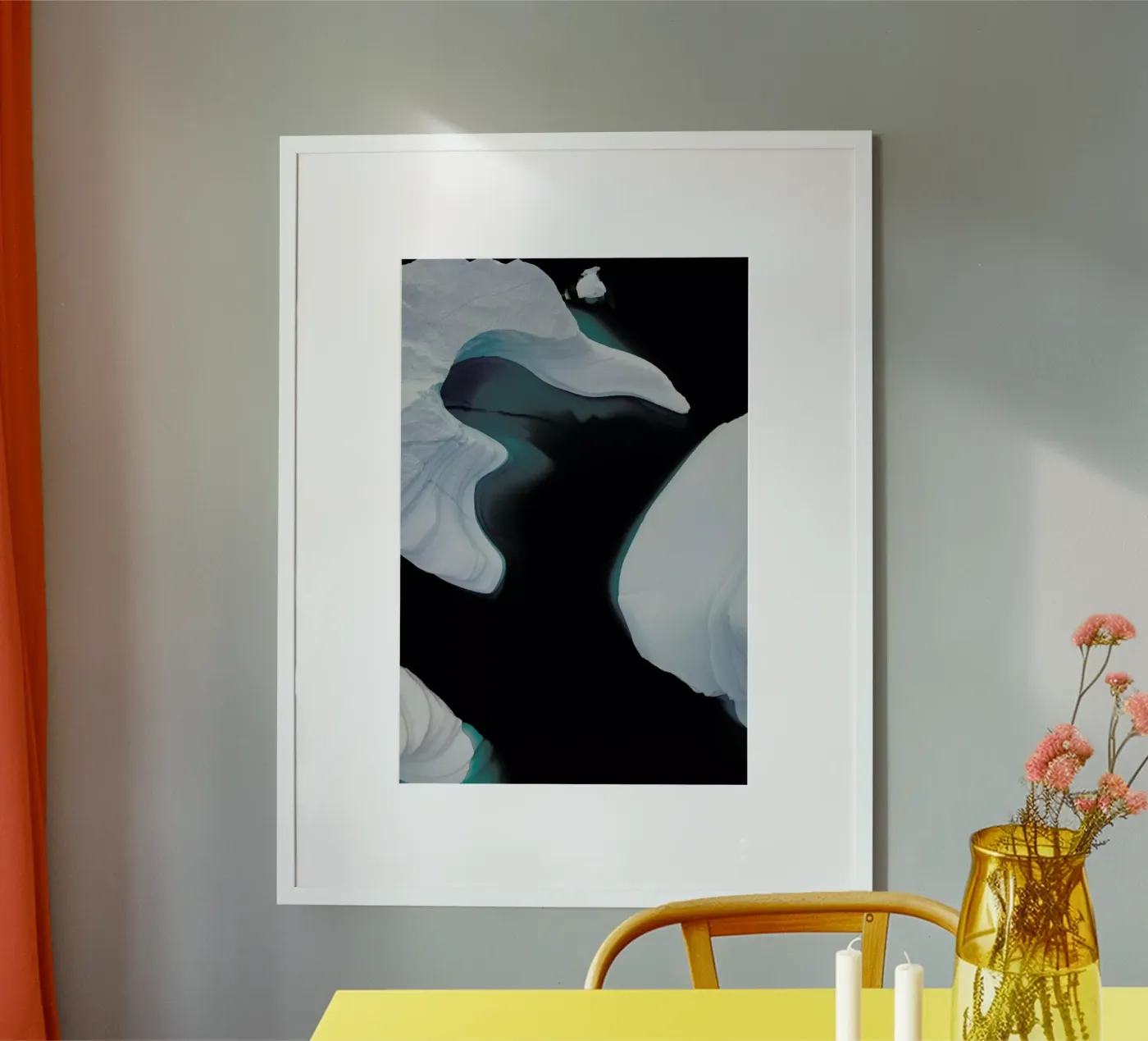 Abstract Ice Formation poster da EyeEm Mobile GmbH