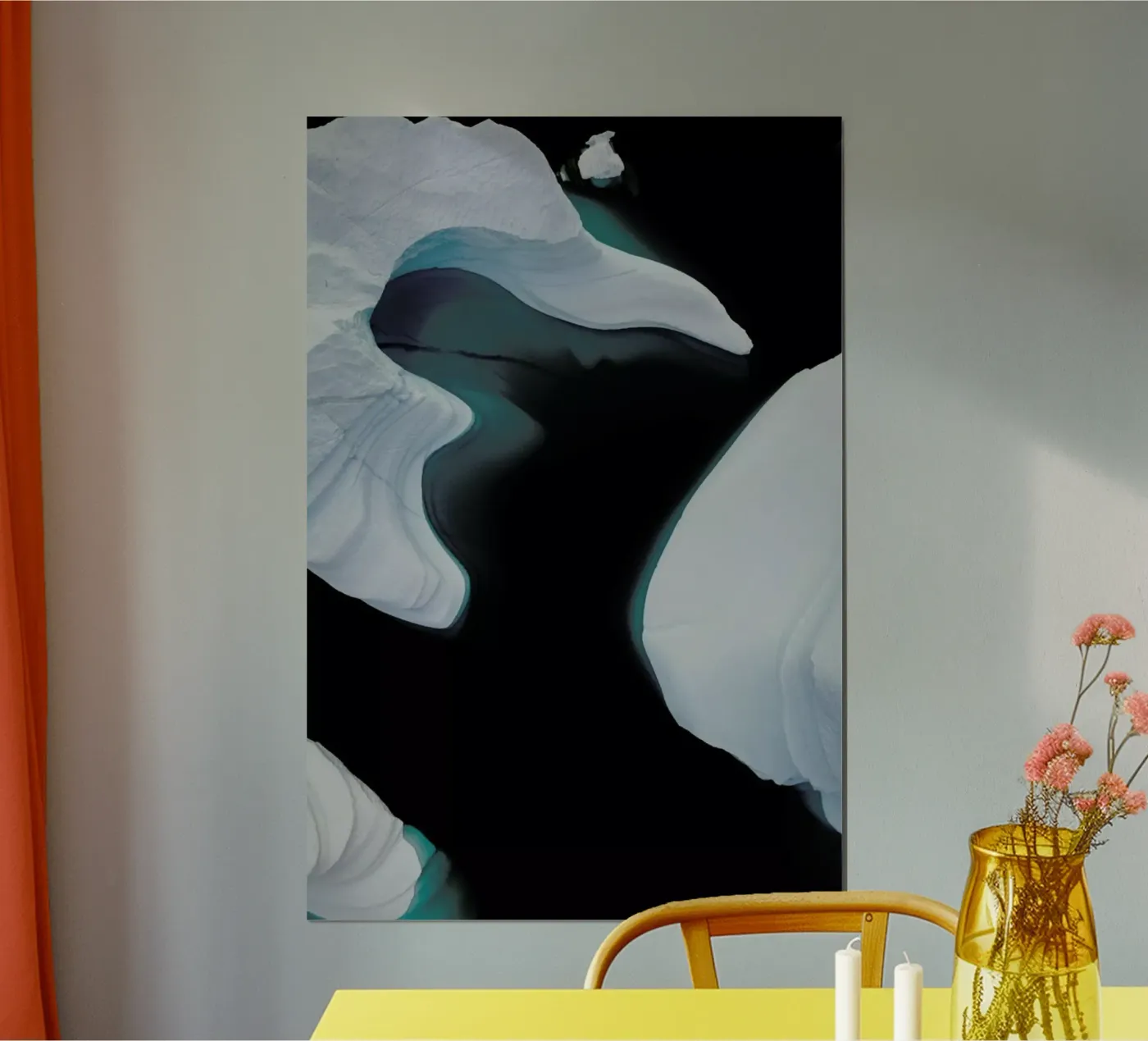 Abstract Ice Formation poster da EyeEm Mobile GmbH