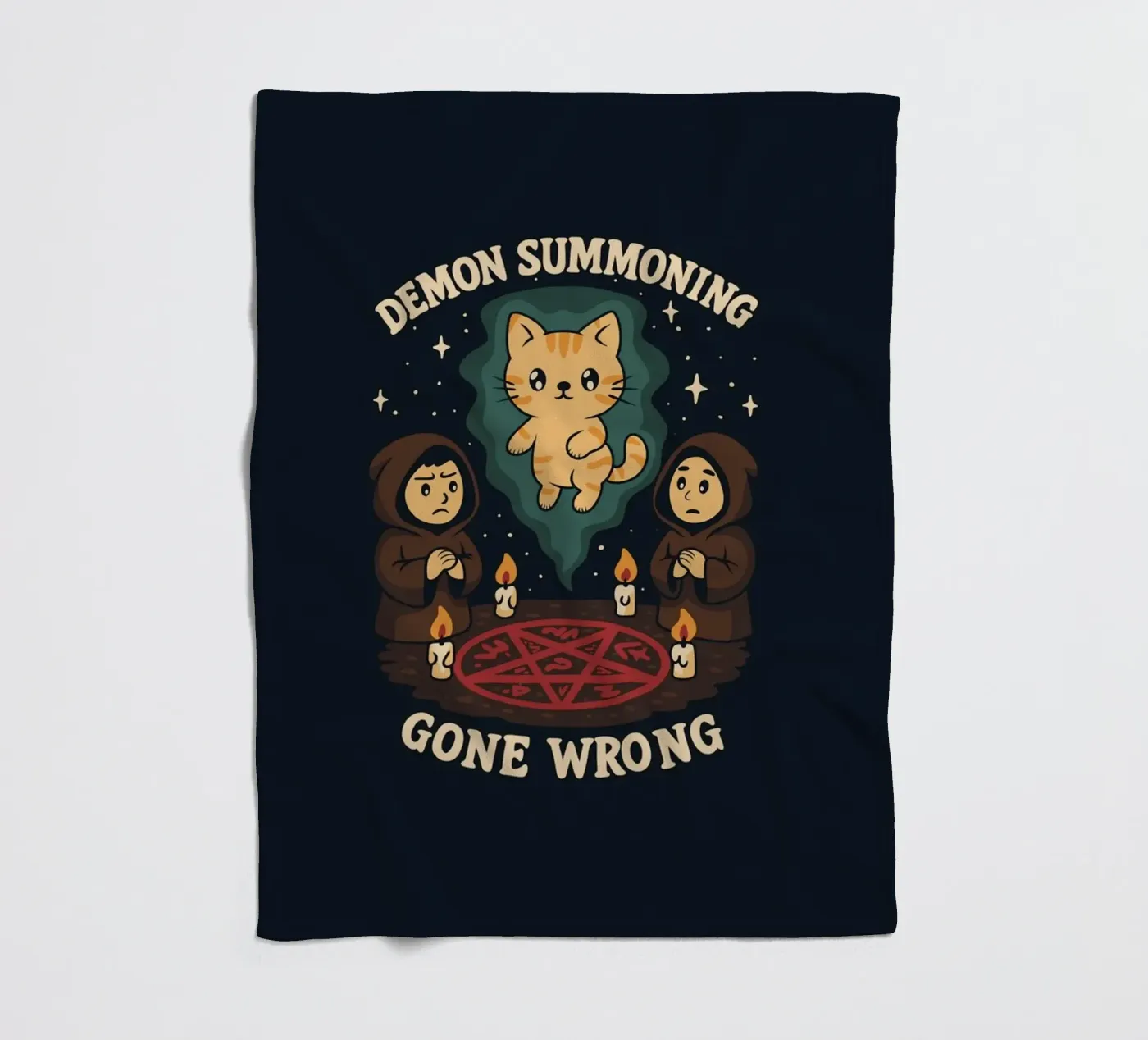 Demon Summoning Gone Wrong Fleecedecke von Loobs