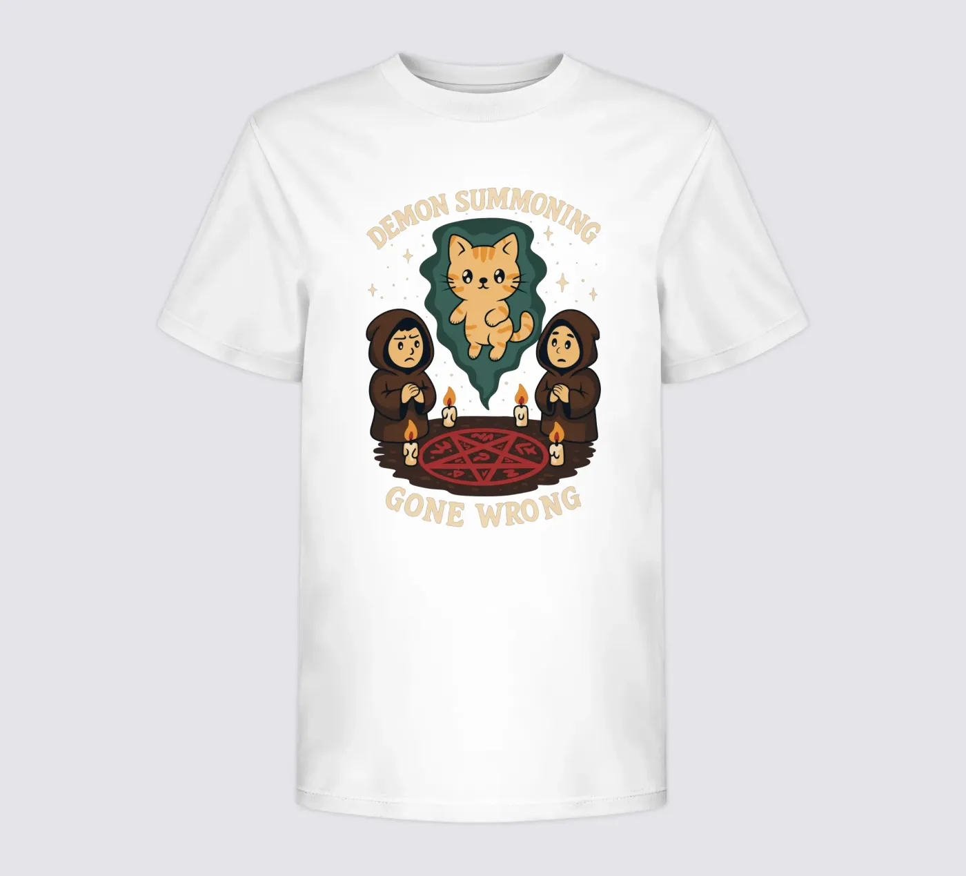 Demon Summoning Gone Wrong kinder t-shirt van Loobs