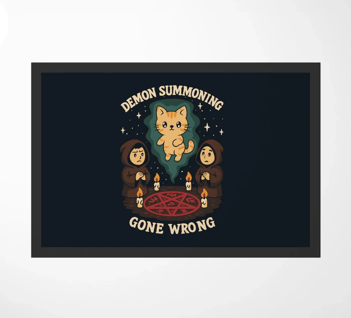 Demon Summoning Gone Wrong deurmat van Loobs