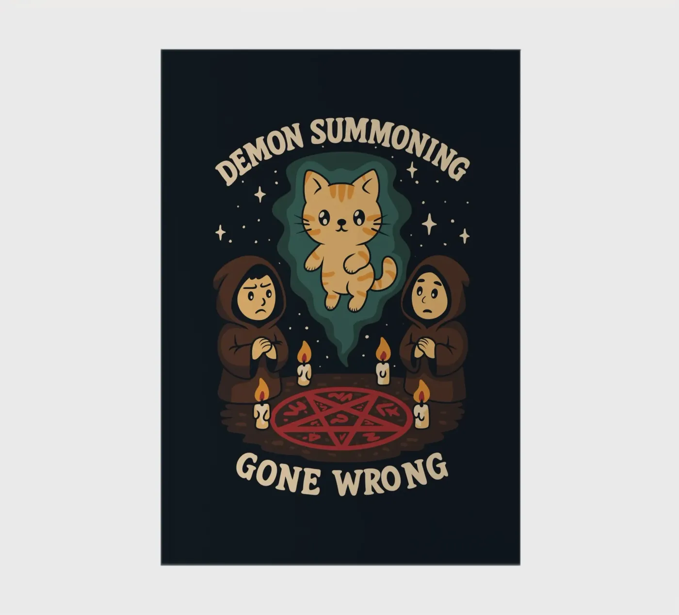 Demon Summoning Gone Wrong notebook by Loobs