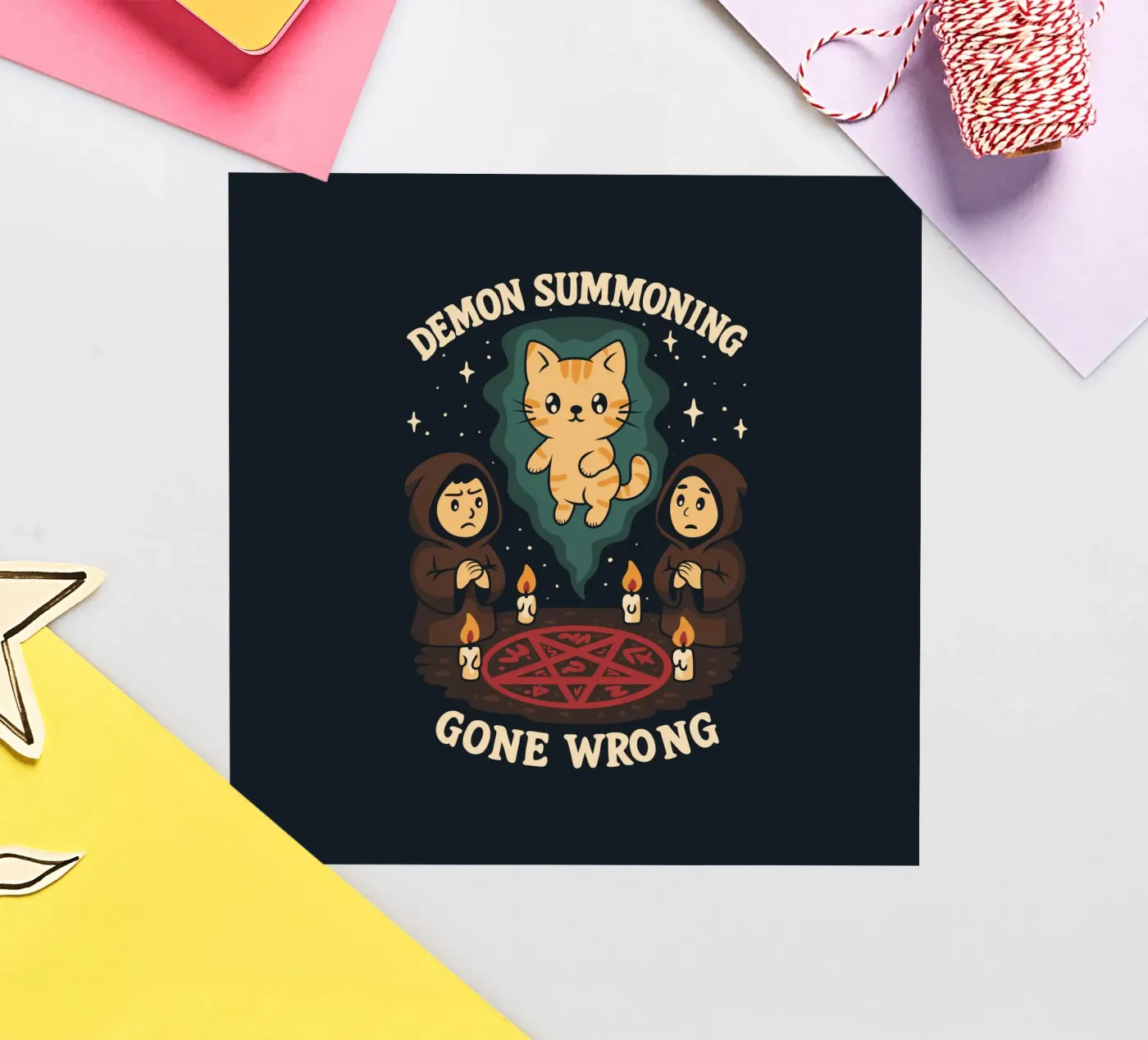 Demon Summoning Gone Wrong sticker by Loobs