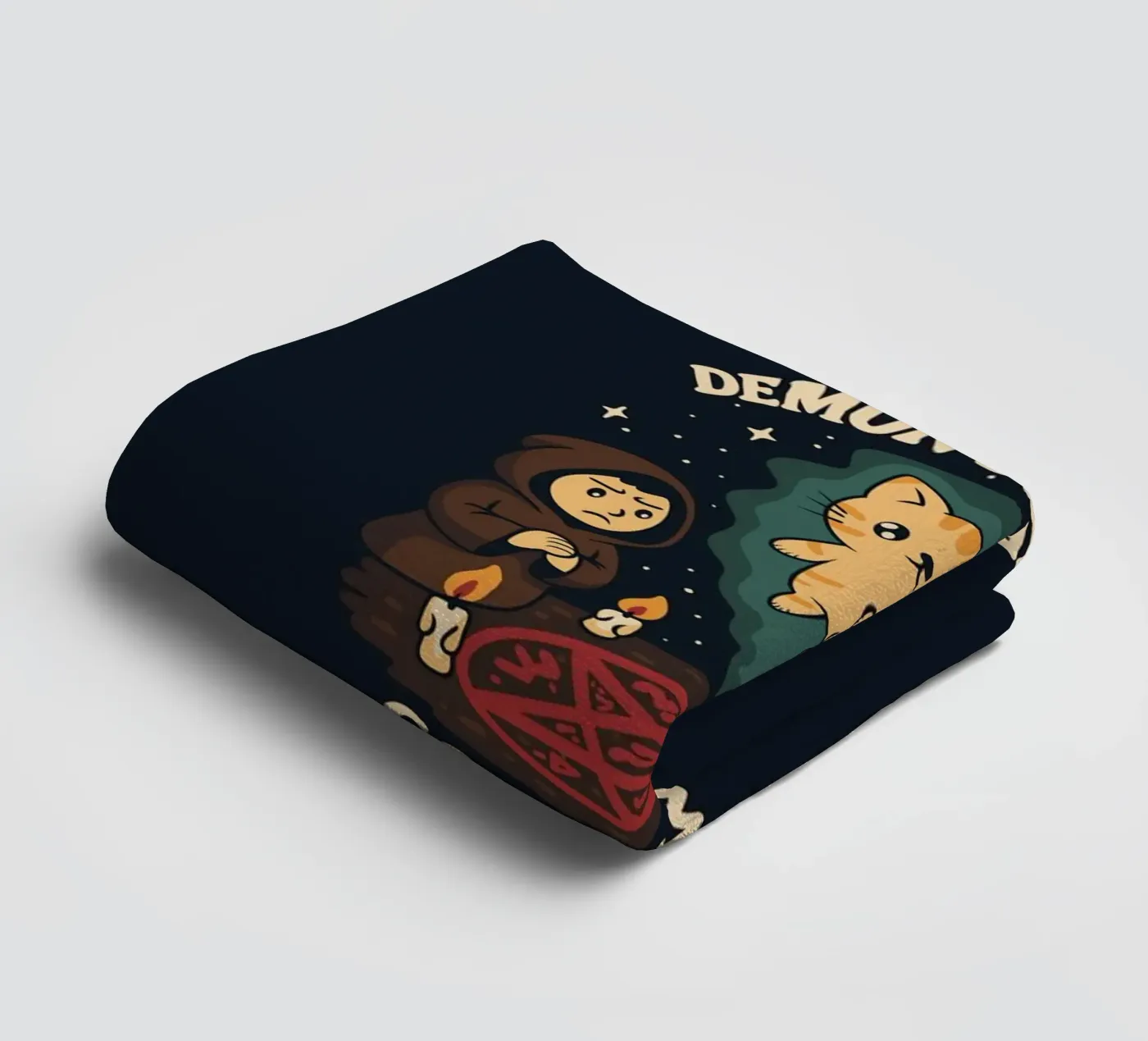 Demon Summoning Gone Wrong towel by Loobs