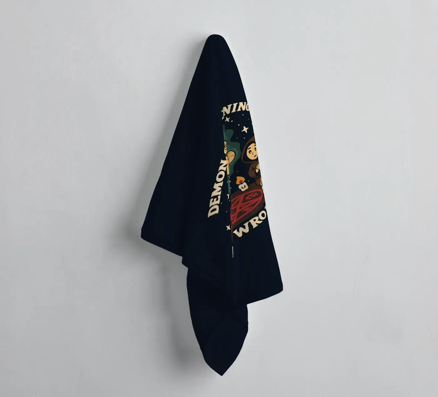 Demon Summoning Gone Wrong towel by Loobs