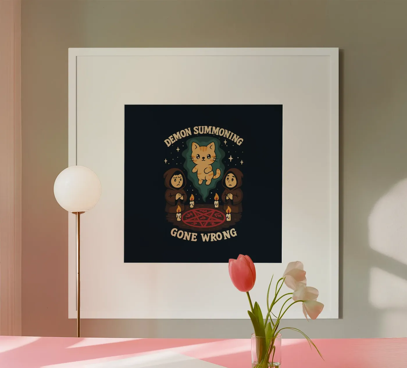 Demon Summoning Gone Wrong poster by Loobs