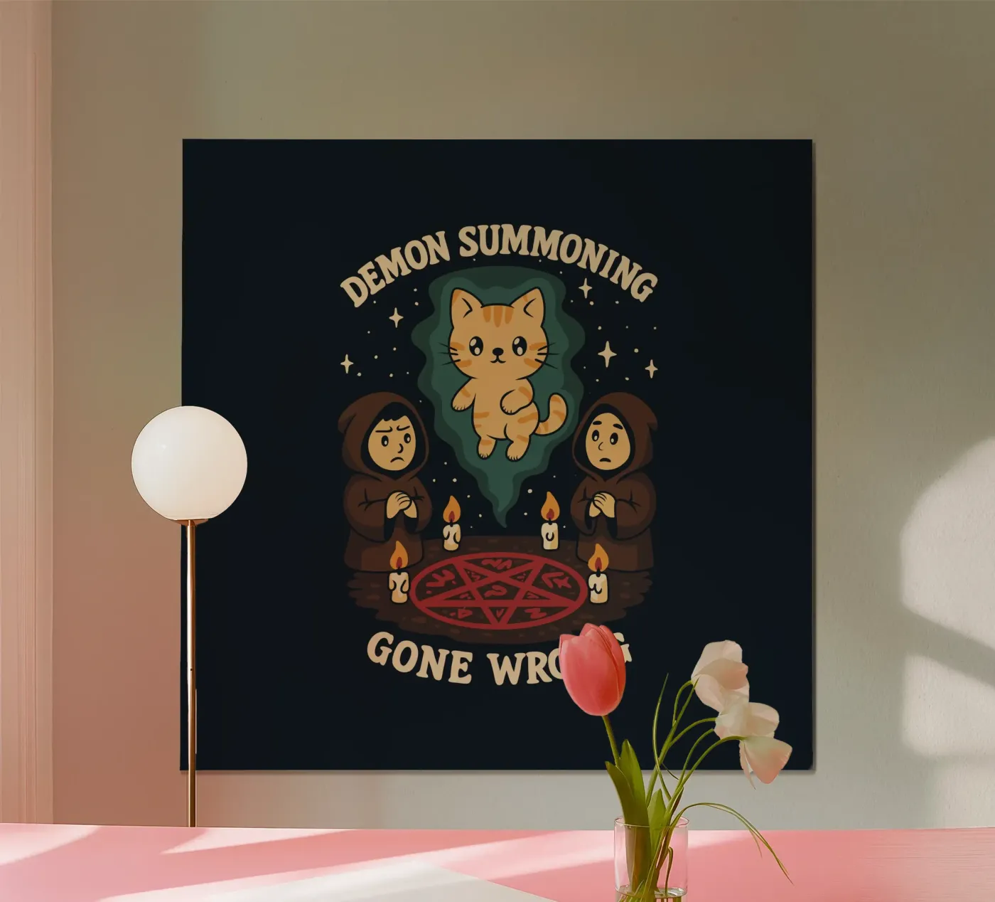 Demon Summoning Gone Wrong poster by Loobs
