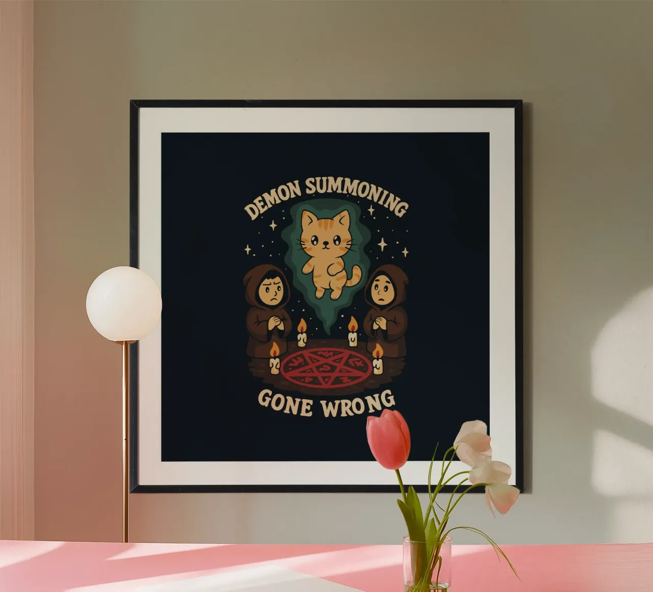 Demon Summoning Gone Wrong poster by Loobs