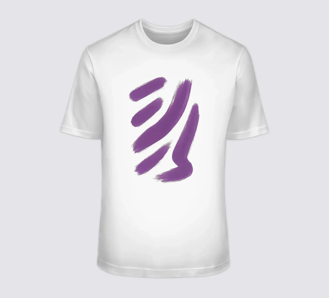Espressione in viola t-shirt da SMPLE