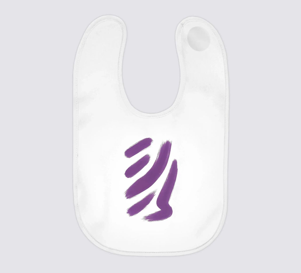 Espressione in viola bavaglino da SMPLE
