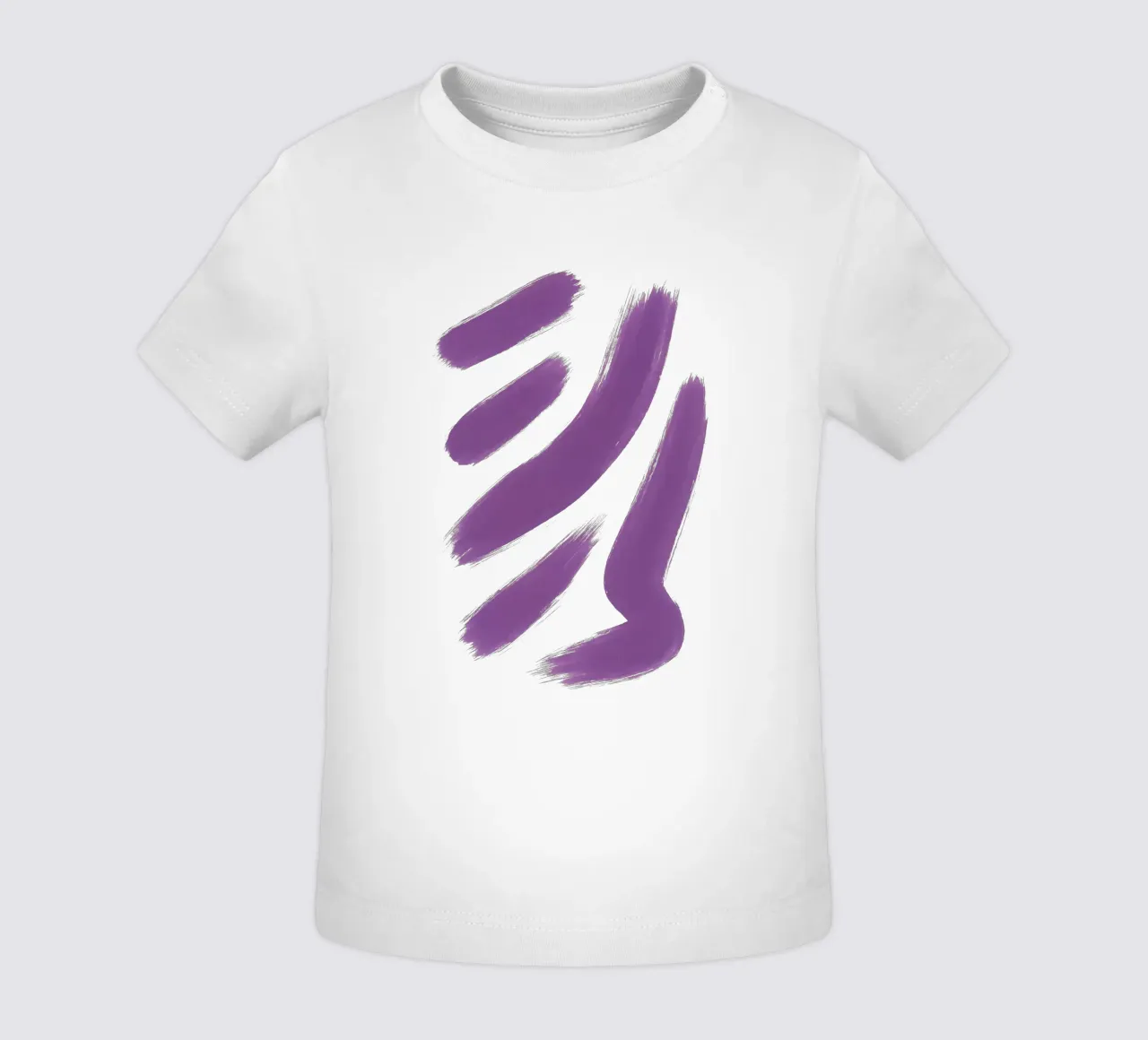 Espressione in viola maglietta neonato da SMPLE