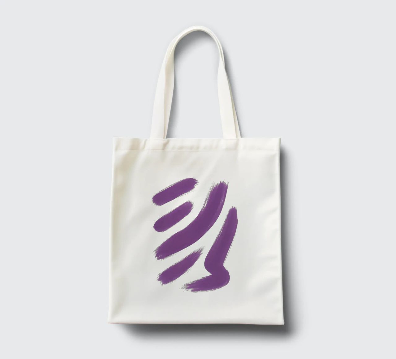 Espressione in viola borsa in juta da SMPLE