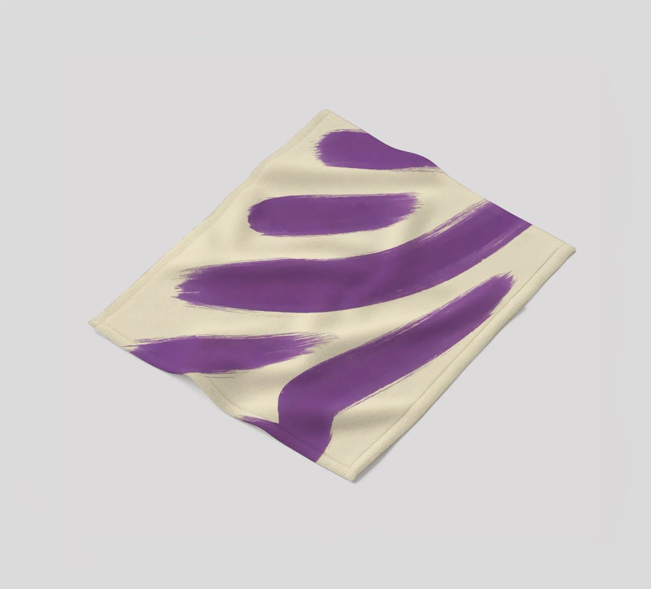 Espressione in viola coperta in pile da SMPLE