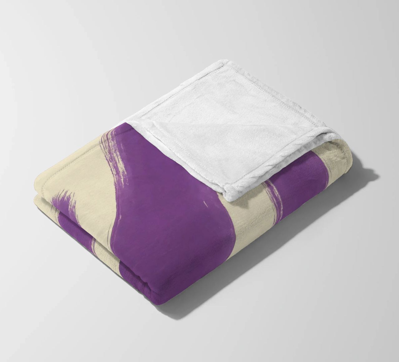 Espressione in viola coperta in pile da SMPLE