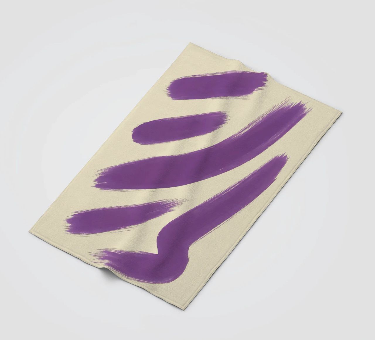 Espressione in viola coperta in pile da SMPLE