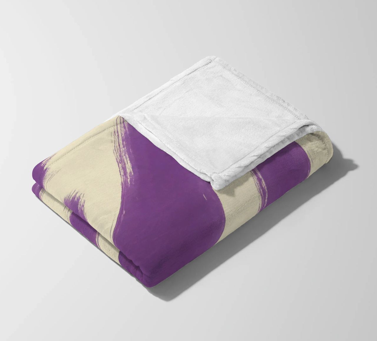 Espressione in viola coperta in pile da SMPLE