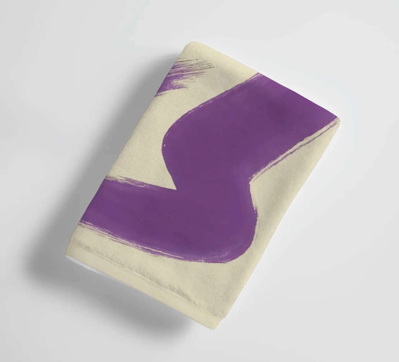 Espressione in viola asciugamano da bagno da SMPLE